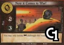 Now it Comes to War!